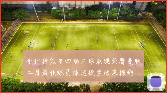 舍什科凭借四场三球表现荣膺曼联二月最佳球员球迷投票结果揭晓